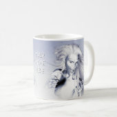 Eisvampir. Personalisiert Kaffeetasse (VorderseiteRechts)