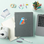 Eisvogel Aufkleber (iPad Hülle)