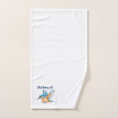 Eisvogel-Badehandtuch-Set Badhandtuch Set (Handtuch)