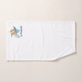 Eisvogel-Badehandtuch-Set Badhandtuch Set (Handtuch)