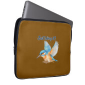 Eisvogel-Badmatte Laptopschutzhülle (Vorne Rechts)