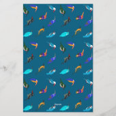 Eisvögel Briefpapier (Rückseite)