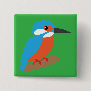 Eisvogel Button