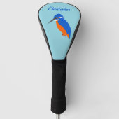 Eisvogel-Design Golf Headcover (Vorderseite)