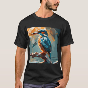 Eisvogel Digitale Kunst T-Shirt
