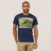 Eisvogel durch Vincent van Gogh T-Shirt (Vorne ganz)