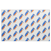Eisvogel-Entwurf Stoff (Fat Quarter (45,7 x 55,9 cm))