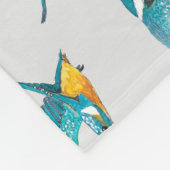 Eisvogel Fleecedecke (Ecke)