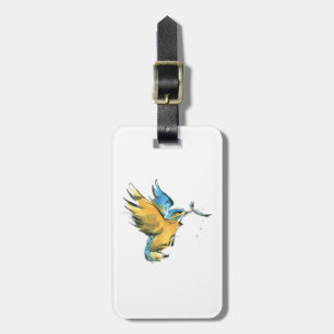 Eisvogel Gepäckanhänger