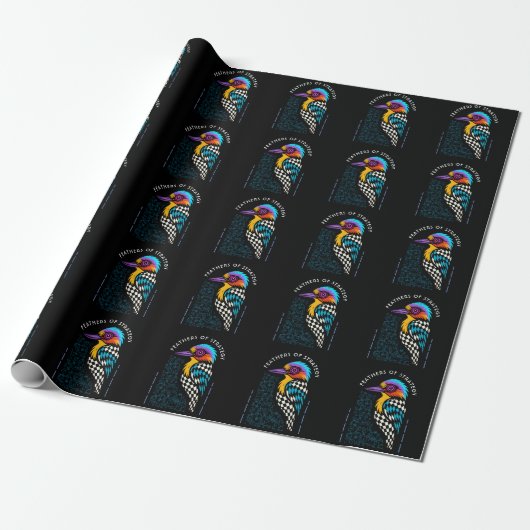 Eisvogel Geschenkpapier (Ungerollt)