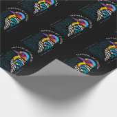 Eisvogel Geschenkpapier (Ecke)