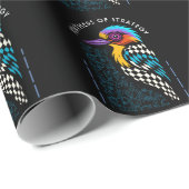 Eisvogel Geschenkpapier (Rolleneckpunkt)