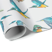 Eisvogel Geschenkpapier (Rolleneckpunkt)