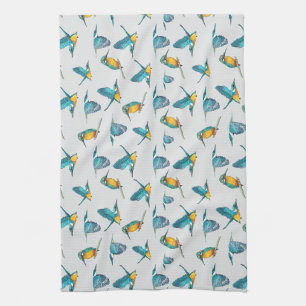 Eisvogel Geschirrtuch