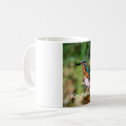Eisvogel Kaffeetasse (Vorderseite Links)