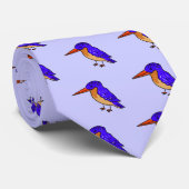 Eisvogel Krawatte (Gerollt)