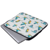 Eisvogel Laptopschutzhülle (Vorne Knopf)