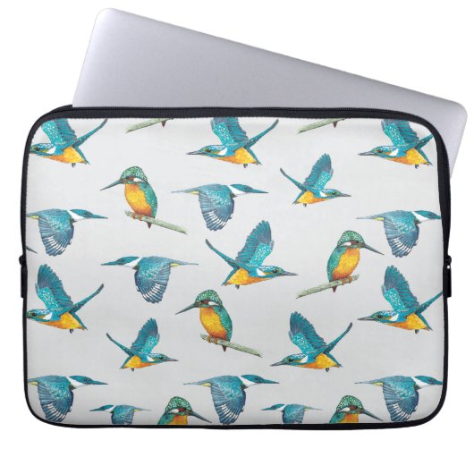 Eisvogel Laptopschutzhülle (Vorderseite)