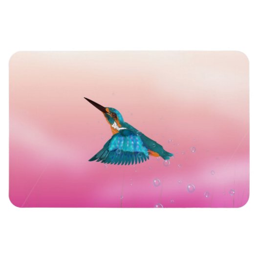Eisvogel Magnet (Horizontal)