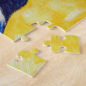 Eisvogel-Malerei-Postkarte Puzzle (Seite)