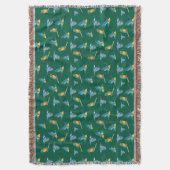 Eisvogel-Muster Leggings Decke (Vorderseite Vertikal)