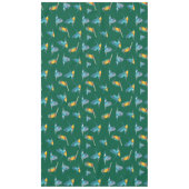 Eisvogel-Muster Leggings Tischdecke (Vorderseite)