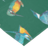 Eisvogel-Muster Leggings Tischdecke (Schrägansicht)