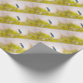 Eisvogel-Natur Geschenkpapier (Ecke)