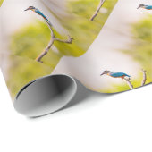 Eisvogel-Natur Geschenkpapier (Rolleneckpunkt)