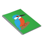 Eisvogel Notizblock (Rechte Seite)