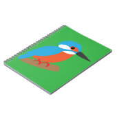 Eisvogel Notizblock (Linke Seite)