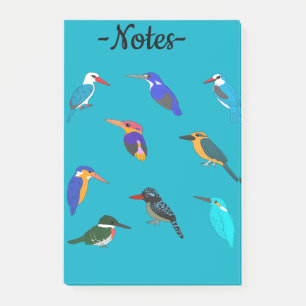 Eisvögel Post-it Klebezettel