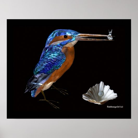 EISVOGEL POSTER (Vorne)
