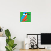 Eisvogel Poster (Heimbüro)