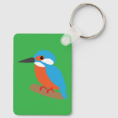 Eisvogel Schlüsselanhänger (Rückseite)