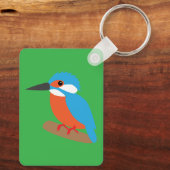Eisvogel Schlüsselanhänger (Rückseite)