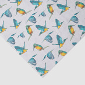 Eisvogel Seidenpapier (Ausschnitt)