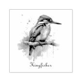 Eisvogel-Serenität Gummistempel (Prägung)