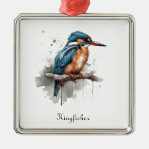 Eisvogel-Serenität Ornament Aus Metall