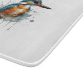 Eisvogel-Splash Schneidebrett (Ecke)
