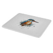 Eisvogel-Splash Schneidebrett (Ecke)