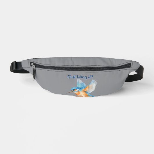 Eisvogel-Taillentasche Bauchtasche (Vorderseite)