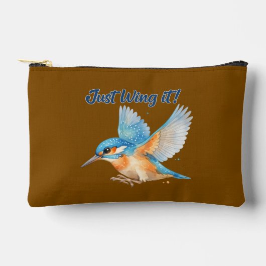 Eisvogel-Tasche Zubehörtasche (Vorderseite)