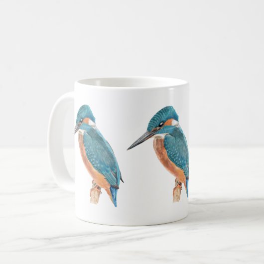Eisvogel-Tasse Kaffeetasse (Vorderseite Links)