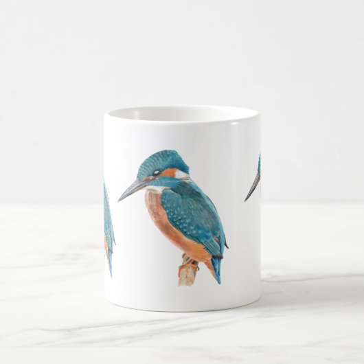 Eisvogel-Tasse Kaffeetasse (Mittel)