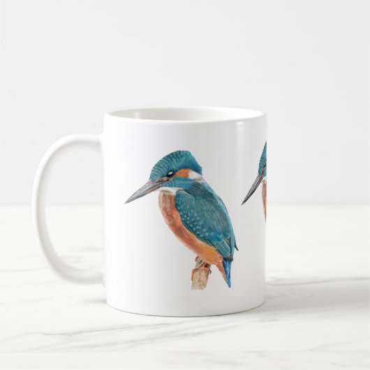 Eisvogel-Tasse Kaffeetasse (Links)