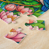 Eisvogel-Trio-Jigsaw-Puzzle Puzzle (Seite)