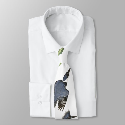 Eisvogel-Vögel Audubon Tier-Krawatte Krawatte (Gebunden)
