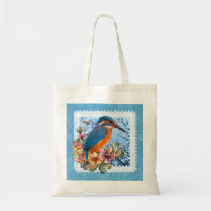 Eisvogel-Vogel-Budget-Tasche Tragetasche