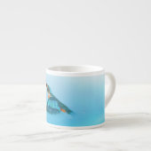 Eisvogel Vogel Espressotasse (Vorderseite Rechts)